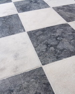 Picture of Parisian Antiqued Marble Checkerboard Tiles
