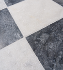Picture of Parisian Antiqued Marble Checkerboard Tiles