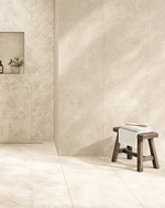 Picture of Stratos Beige Limestone Effect Porcelain Tiles