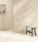 Picture of Stratos Beige Limestone Effect Porcelain Tiles