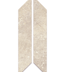 Picture of Stratos Beige Limestone Effect Chevron Porcelain Tiles