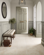 Picture of Ascot Cream Limestone Effect Porcelain Tiles