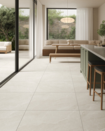 Picture of Sahara Warm Ivory Stone Effect Porcelain Tiles