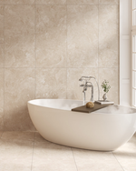 Picture of Como Beige Travertine Porcelain Tiles