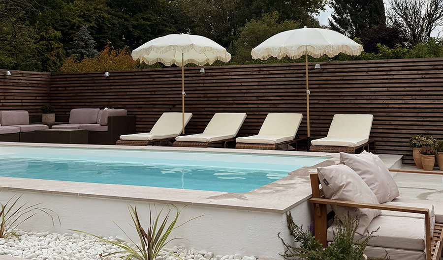 Home Stories: Faye’s Private Garden Pool