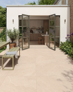 Picture of Sahara Beige Stone Effect Porcelain Paving Slabs