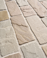 Picture of Tudor Sandstone Free Length Cobble Pack - 9m²