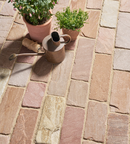 Picture of Classic Autumn Umber Free Length Cobble Pack - 9m²