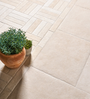 Picture of Ashdown Cream Limestone Effect Porcelain Cobbles